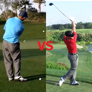 Short Game vs Long Game When Using The Gravity Golf Technique