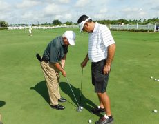 David-Lee-Teaching-Putting-on-the-Arc-to-Martin-at-the-Gravity-Golf-School-at-Orange-County-National