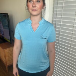 Ladies Gravity Golf Shirt - Blue