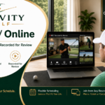 Gravity Golf virtual online Zoom lessons with Daniel Lee